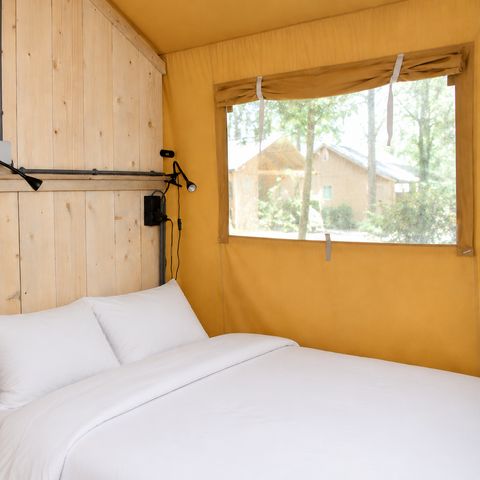 Tente en toile et en bois 4 personnes - Confort