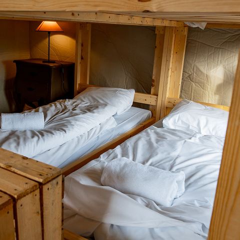 Tente en toile et en bois 4 personnes
