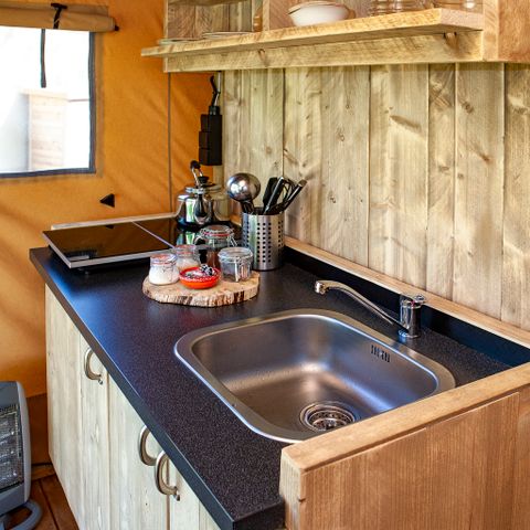 TENTE TOILE ET BOIS 2 personnes - Bos Lodge Junior