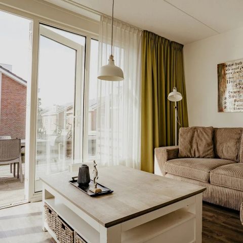 Appartement 6 personnes - Appartement de luxe au bord de l'eau à Uitgeest avec terrasse privée