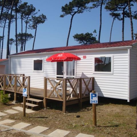 MOBILHOME 7 personnes - MOBIL HOME MARTE 7 PERS, 34m2, 4 pieces, 3 chambres