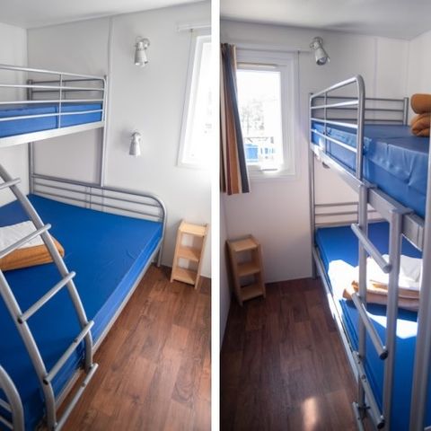 MOBILHOME 7 personnes - MOBIL HOME MARTE 7 PERS, 34m2, 4 pieces, 3 chambres