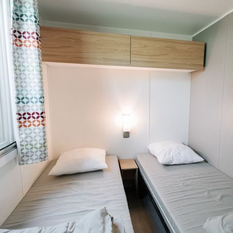 MOBILHOME 5 personnes - SAM - COTTAGE CONFORT 2ch/ 4/5p - 30m² - Terrasse couverte