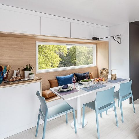 MOBILHOME 6 personnes - SAM - SUNELIA LUXE TAOS 3ch/ 6p - 40m² - Pergola Exotique