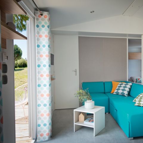 MOBILHOME 6 personnes -  SAM - LOISIR CONFORT 3ch/ 6p - 36m² - Terrasse couverte