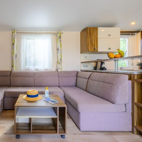 MOBILHOME 6 personnes -  SAM - LOISIR CONFORT 3ch/ 6p - 36m² - Terrasse couverte