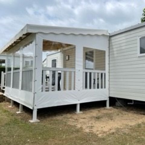 MOBILHOME 4 personnes - DIM - SUNELIA PRESTIGE 2ch/ 4p - 34m² - Terrasse couverte