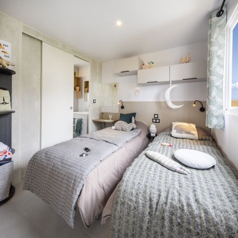 MOBILHOME 4 personnes - DIM - SUNELIA PRESTIGE 2ch/ 4p - 34m² - Terrasse couverte