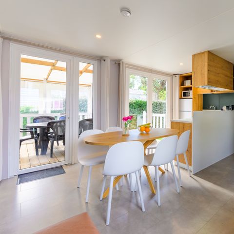 MOBILHOME 6 personnes - DIM - SUNELIA PRESTIGE 3ch/ 6p - 36m² - Terrasse couverte