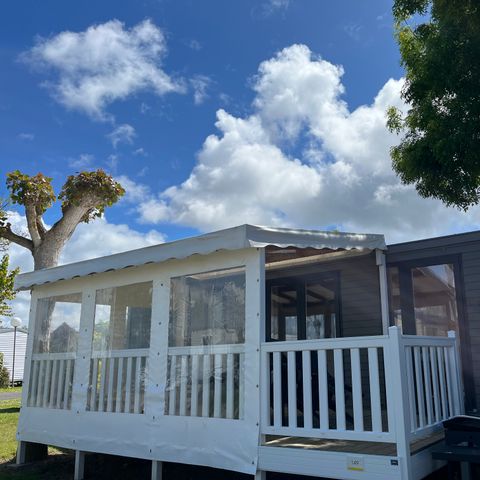 MOBILHOME 8 personnes - DIM - SUNELIA PRESTIGE 4ch/ 8p - 40m² - Terrasse couverte