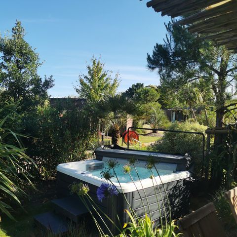 MOBILHOME 4 personnes - DIM - SUNELIA LUXE TAOS SPA 2ch/ 4p - 40m² - Pergola Exotique
