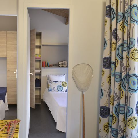 MOBILHOME 5 personnes -  SAM - COTTAGE CONFORT 2ch/ 4/5p - 30m² - Terrasse parasol