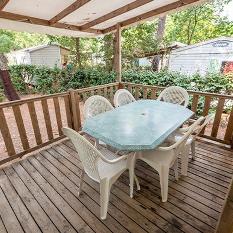 MOBILHOME 6 personnes - Comfort XL | 3 Ch. | 6 Pers. | Terrasse surélevée | Clim.