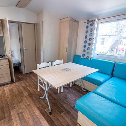 Mobilhome 6 personnes - Mobil-home | Comfort XL | 3 Ch. | 6 Pers. | Terrasse surélevée | Clim.
