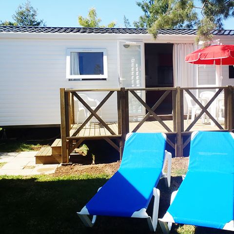 MOBILHOME 7 personnes - MOBIL HOME MARTE 7 PERS, 34m2, 4 pieces, 3 chambres