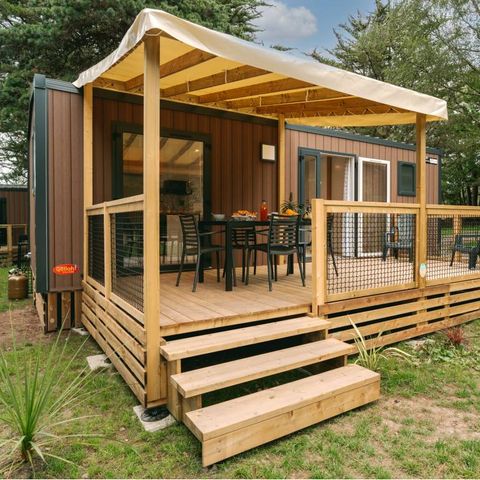 MOBILHOME 4 personnes - Cottage Pipeline 4 p 2 Ch 1 Sdb ***