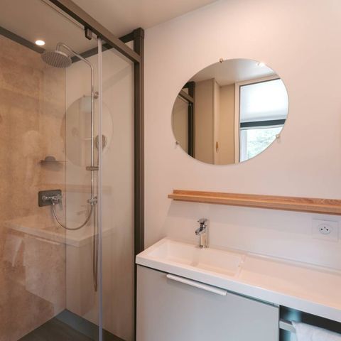 MOBILHOME 6 personnes - Cottage Cave Rock 6 p 3 Ch 2 Sdb Premium