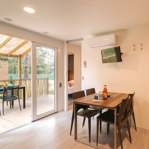 MOBILHOME 4 personnes - Cottage Pedra 4 p 2 Ch 2 Sdb **** clim