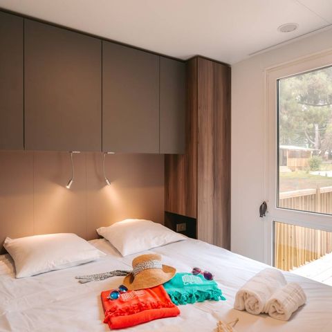 MOBILHOME 6 personnes - Cottage Nazaré 6 p 3 Ch 2 Sdb **** clim