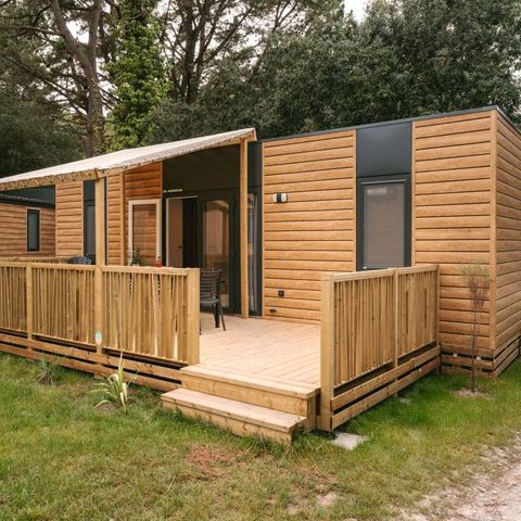 MOBILHOME 6 personnes - Cottage Nazaré 6 p 3 Ch 2 Sdb **** clim