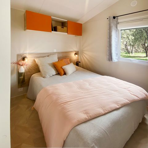 MOBILHOME 6 personnes - Premium | 3 Ch. | 6 Pers. | Terrasse Lounge | Clim. | TV