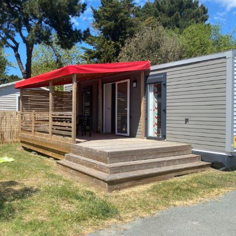 MOBILHOME 4 personnes - Cottage Antigua - 2 chambres - 2 salles de bains - Draps et serviettes inclus ****