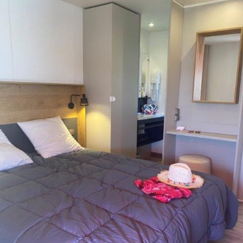 MOBILHOME 4 personnes - Cottage Antigua - 2 chambres - 2 salles de bains - Draps et serviettes inclus ****