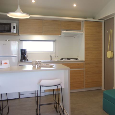 MOBILHOME 4 personnes - Cottage Antigua - 2 chambres - 2 salles de bains - Draps et serviettes inclus ****