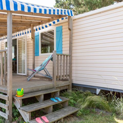 MOBILHOME 4 personnes - Cottage Bornéo - 2 chambres - Draps et serviettes inclus ****