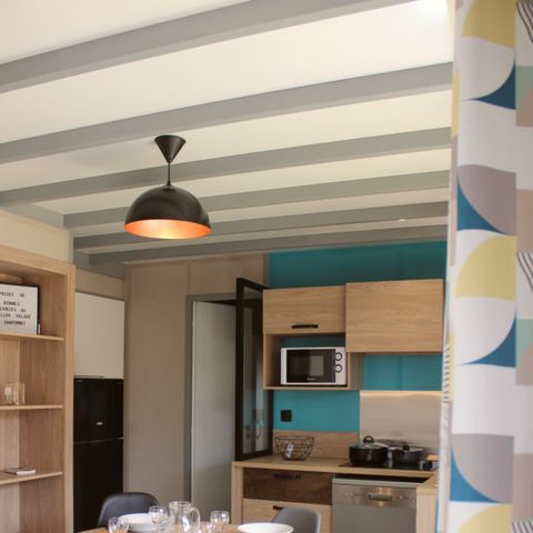 CHALET 4 personnes - Premium Badiane - 2 chambres - 2 salles de bains - Draps, serviettes, plancha, forfait ménage