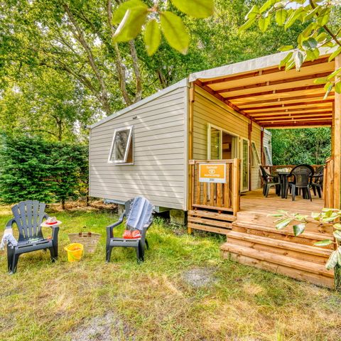 MOBILHOME 6 personnes - Comfort | 3 Ch. | 6 Pers. | Terrasse surélevée