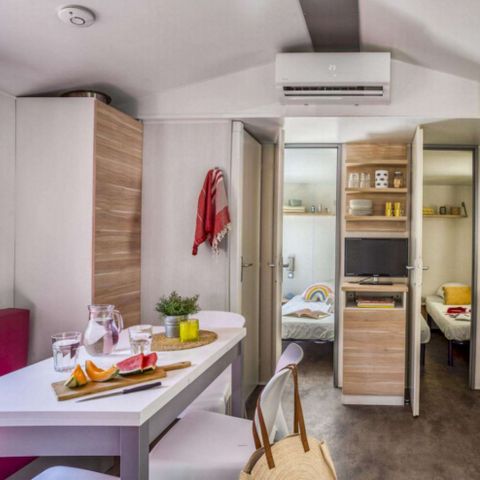 MOBILHOME 6 personnes - Cottage 6 Places 3 Chambres (Clim TV)