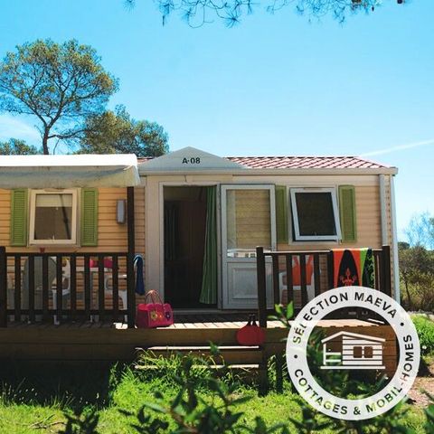 MOBILHOME 6 personnes - 3 Pièces 4/6 Personnes Climatisé + TV