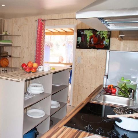 BUNGALOW 8 personnes - Confort 4 Pièces 6/8 Personnes Climatisé + TV