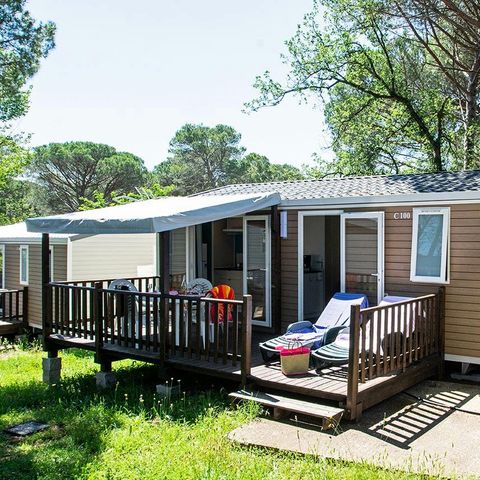 MOBILHOME 8 personnes - Luxe 4 Pièces 6/8 Personnes Climatisé + TV