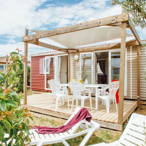 MOBILHOME 5 personnes - CLASSIC 2 chambres S  - non climatisé -