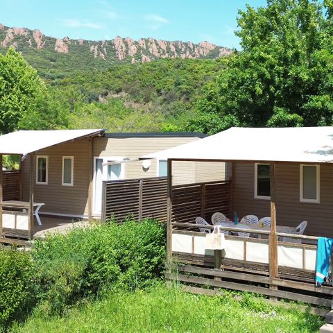 MOBILHOME 8 personnes - BAHAMAS CONFORT COTÉ RIVIÈRE