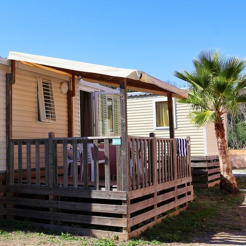 MOBILHOME 8 personnes - Mobil-home Texas 8 personnes climatisé (env. 32 m²)