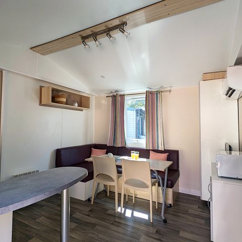 MOBILHOME 8 personnes - Mobil-home Texas 8 personnes climatisé (env. 32 m²)