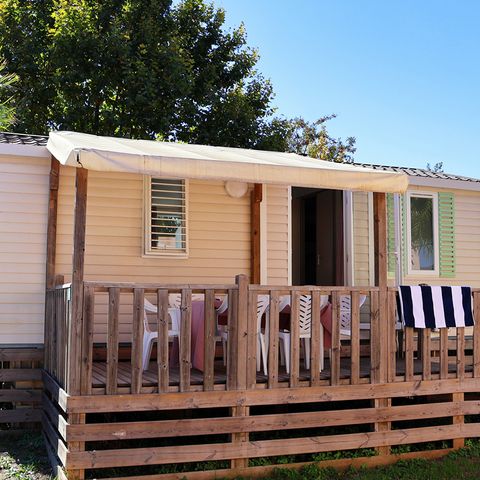 MOBILHOME 6 personnes - Mobil-home Colorado 4/6 personnes climatisé (env. 28 m²)