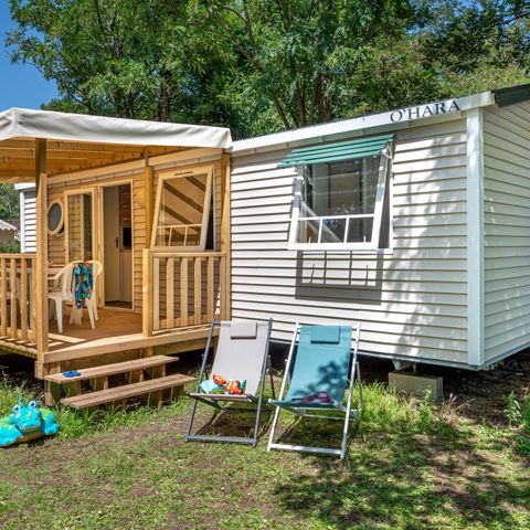 MOBILHOME 6 personnes - Confort TV 3ch -TV-terrasse couverte-plancha- 30m² | CONFORT