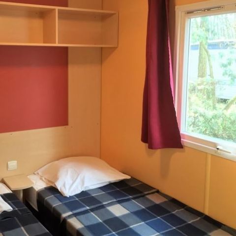 MOBILHOME 4 personnes - Classique 2ch (sans TV)-terrasse découverte-26m² | STANDARD 