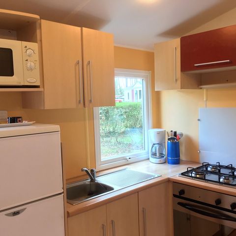 MOBILHOME 4 personnes - Classique 2ch (sans TV)-terrasse découverte-26m² | STANDARD 