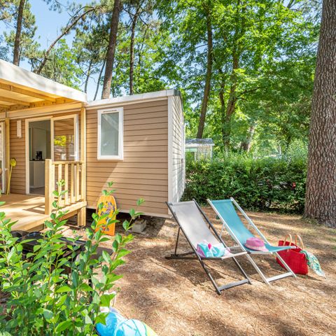 MOBILHOME 5 personnes - Confort TV 2ch-TV-plancha-terrasse couverte- 26m² | CONFORT