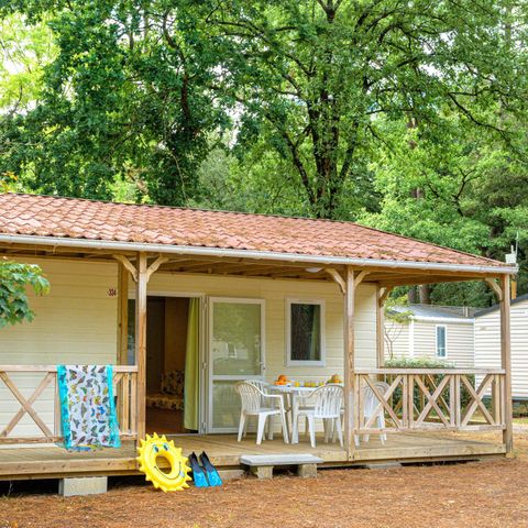 CHALET 7 personnes - 3ch (sans TV)-terrasse couverte- 32m² | STANDARD