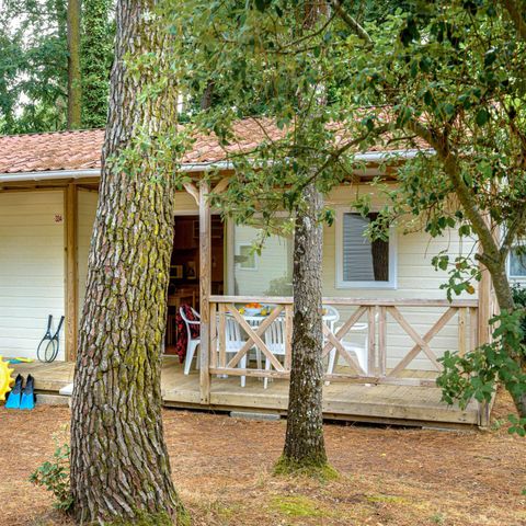 CHALET 7 personnes - 3ch (sans TV)-terrasse couverte- 32m² | STANDARD