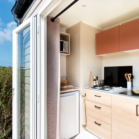 MOBILHOME 4 personnes - Confort TV PLUS 2ch | CONFORT - 26m² - terrasse couverte - TV - plancha