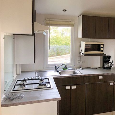 MOBILHOME 6 personnes - Classic | 3 Ch. | 6 Pers. | Terrasse surélevée | Clim.