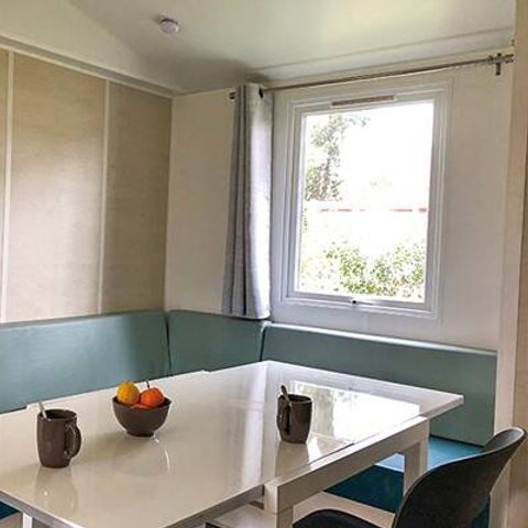 BUNGALOW 6 personnes - Mobil-home | Premium | 3 Ch. | 6 Pers. | Terrasse surélevée | Clim.