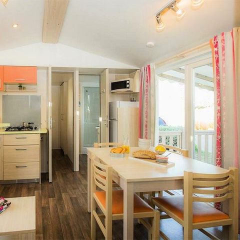 MOBILHOME 6 personnes - Cosy 4 Pièces 6 Personnes Climatisé